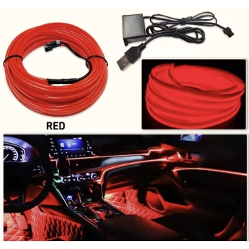 Taśma LED Ambient Podświetlenie Wnętrza 5m USB